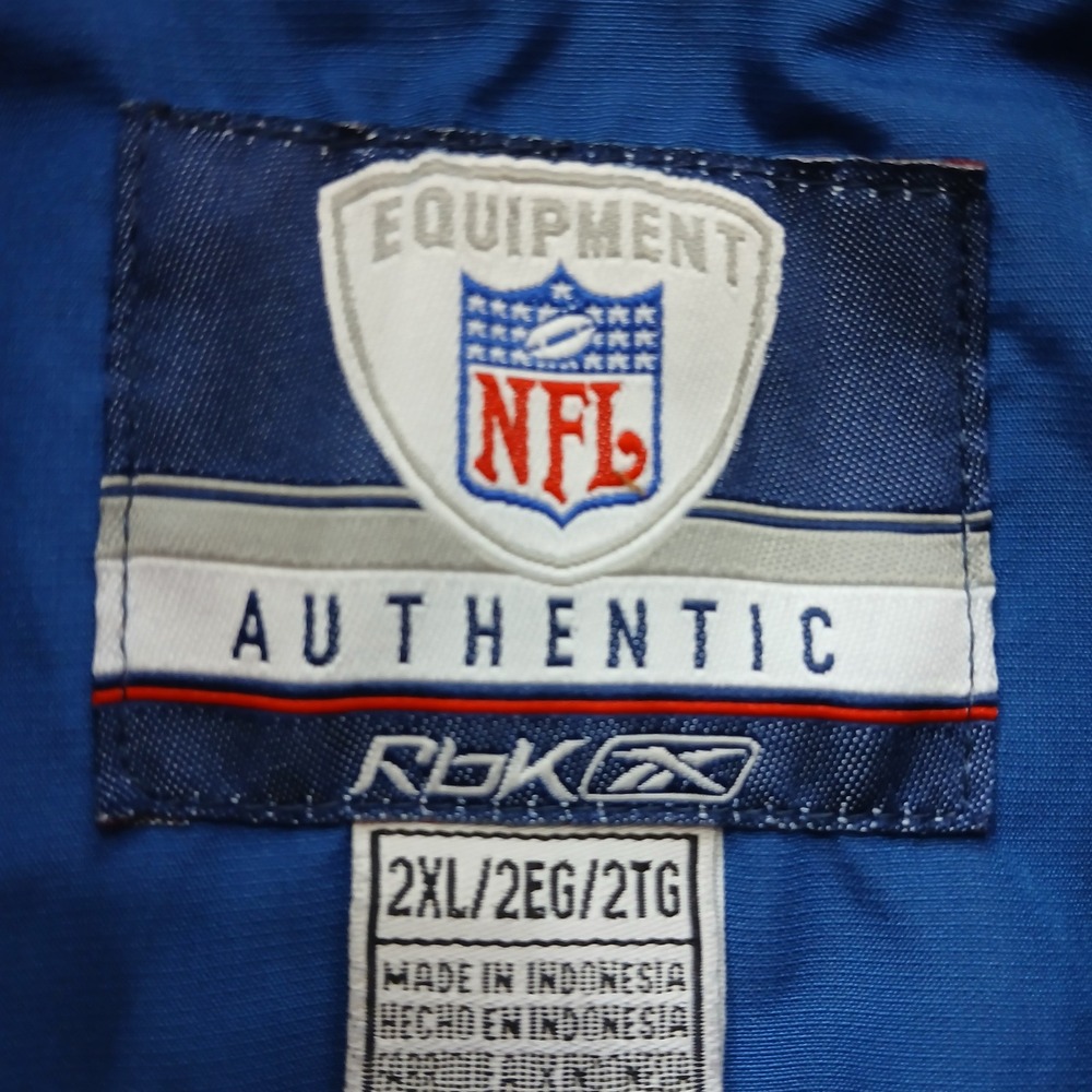 Vintage Indianapolis Colts Jacket Mens‎ 2XL Blue Reebok NFL Pullover Windbreaker - Picture 3 of 7